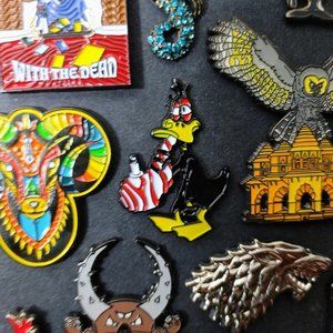 Smoking Du Pin. Limited Edition 400 (Heady Enamel Head Shop Dab 420 Hat Pins)